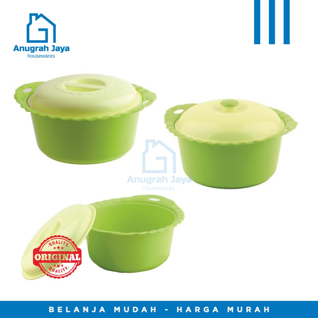 Basi Bulat Tutup Hijau Golden Sunkist