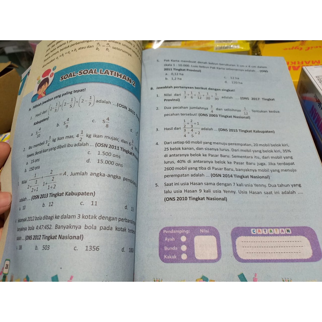 Juara OSN matematika SD - Juara OSN IPA ilmu Pengetahuan Alam