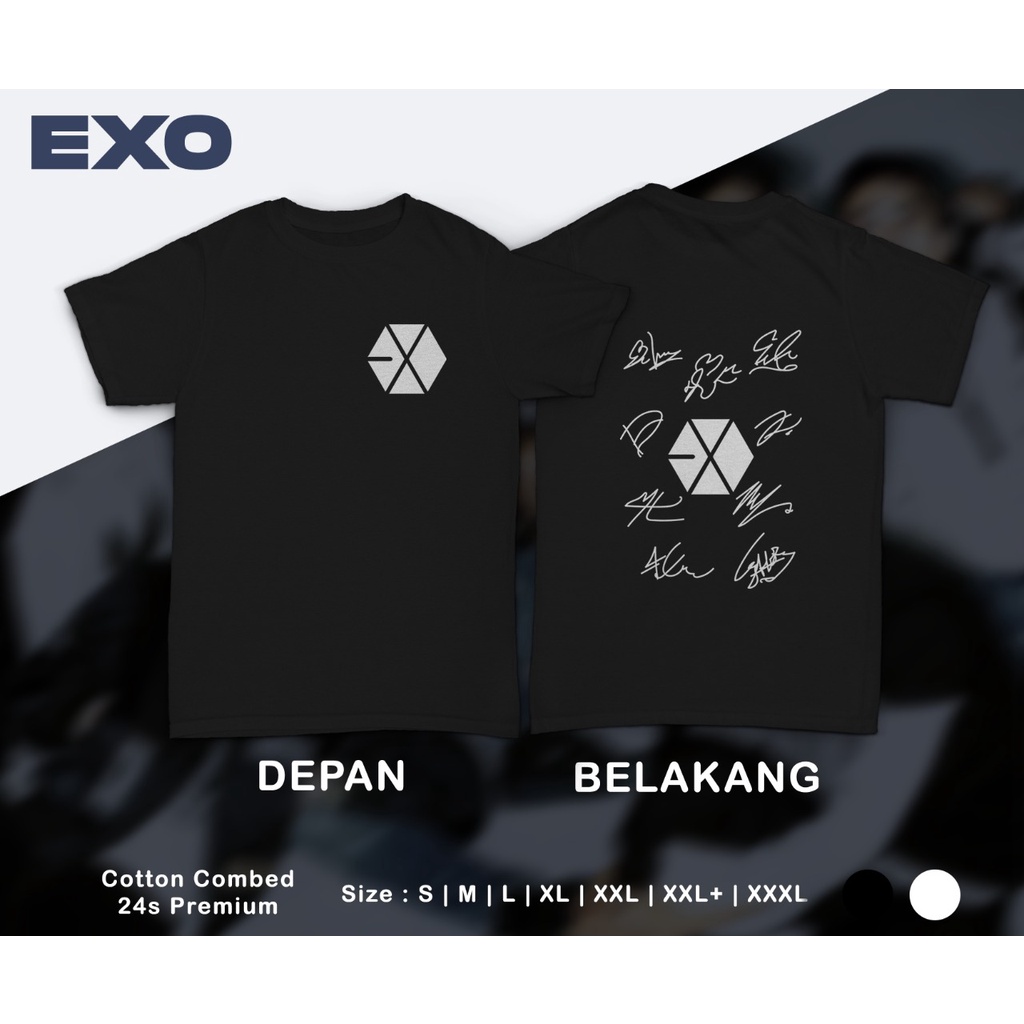 Pretty Savage- Kaos Oversize Exo Sign Depan Belakang