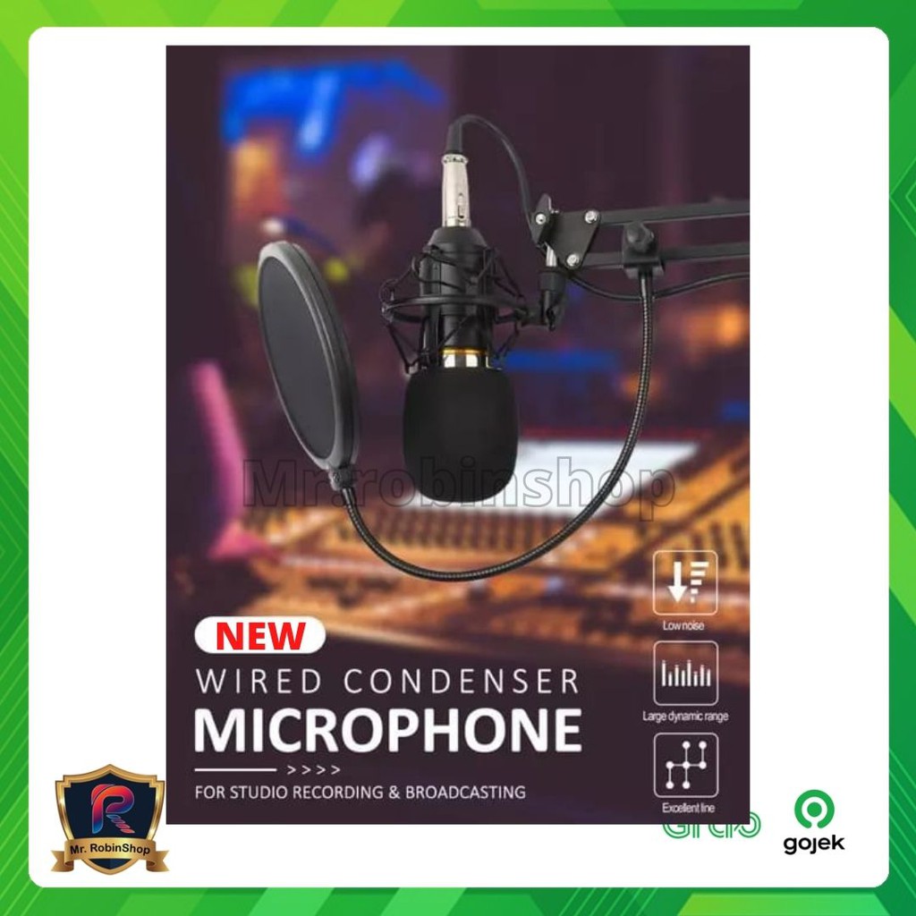 PAKET SUPER KOMPLIT Microphone Condenser BM800