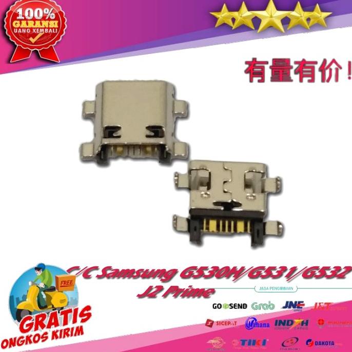 SPAREPART HP CONNECTOR CHARGE CHARGER KONEKTOR CAS SAMSUNG J2 PRIME C C CON BISA COD