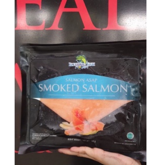 

Smoked Salmon / Daging Salmon Asap 100gr Healthy Wagyu