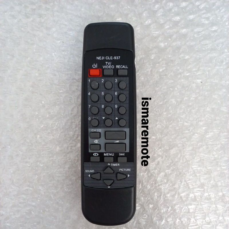 REMOTE REMOT TV HITACHI TABUNG CLE 937