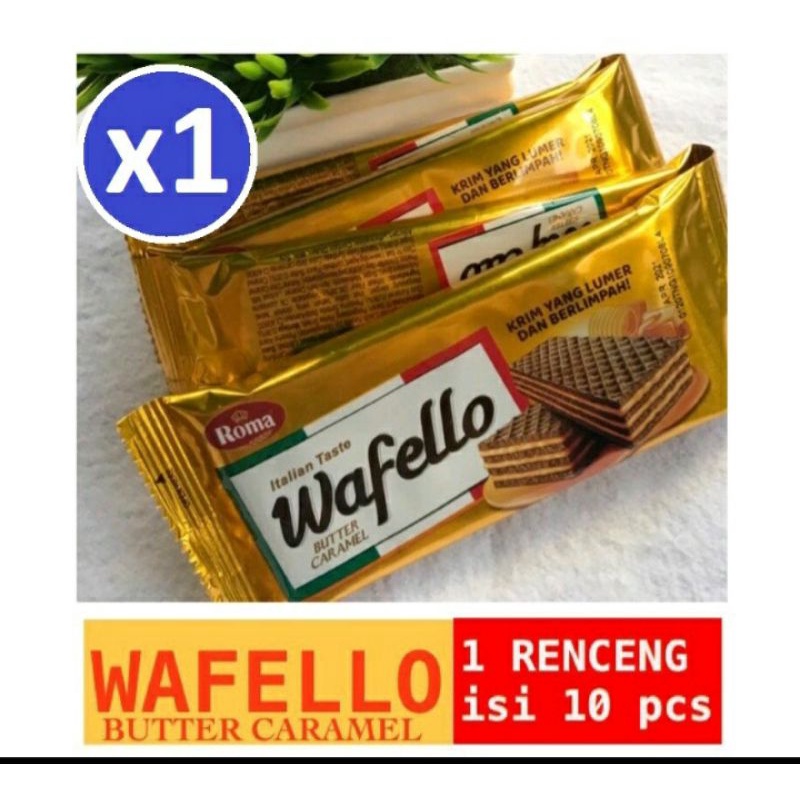 

wafello caramel renceng isi 10