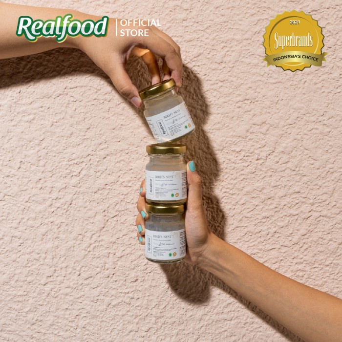 

MINUM-SIAP-DRINK-TO-READY- REALFOOD TRIAL PURE WELLNESS MINUMAN SARANG BURUNG WALET + DAUN STEVIA