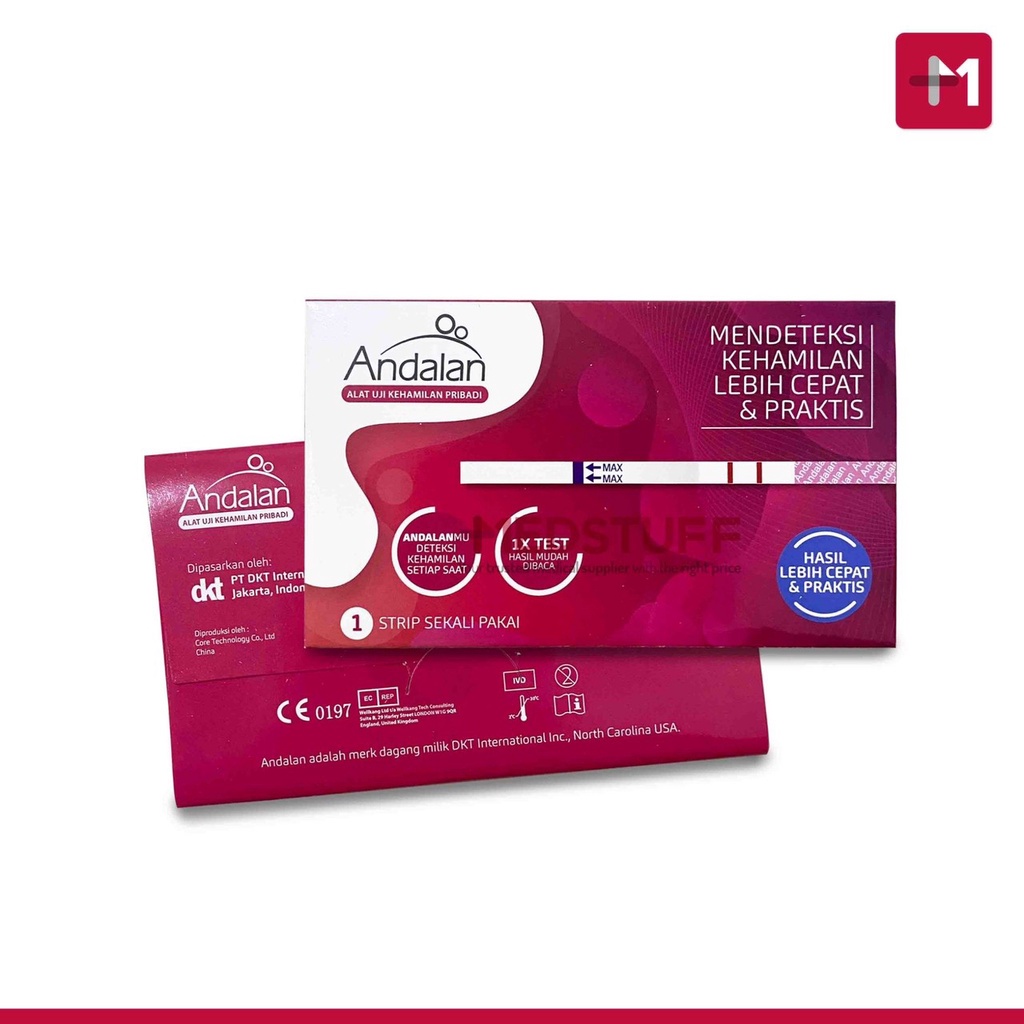 Andalan Pregnancy Test Alat Tes Hamil Kehamilan-Strip Test
