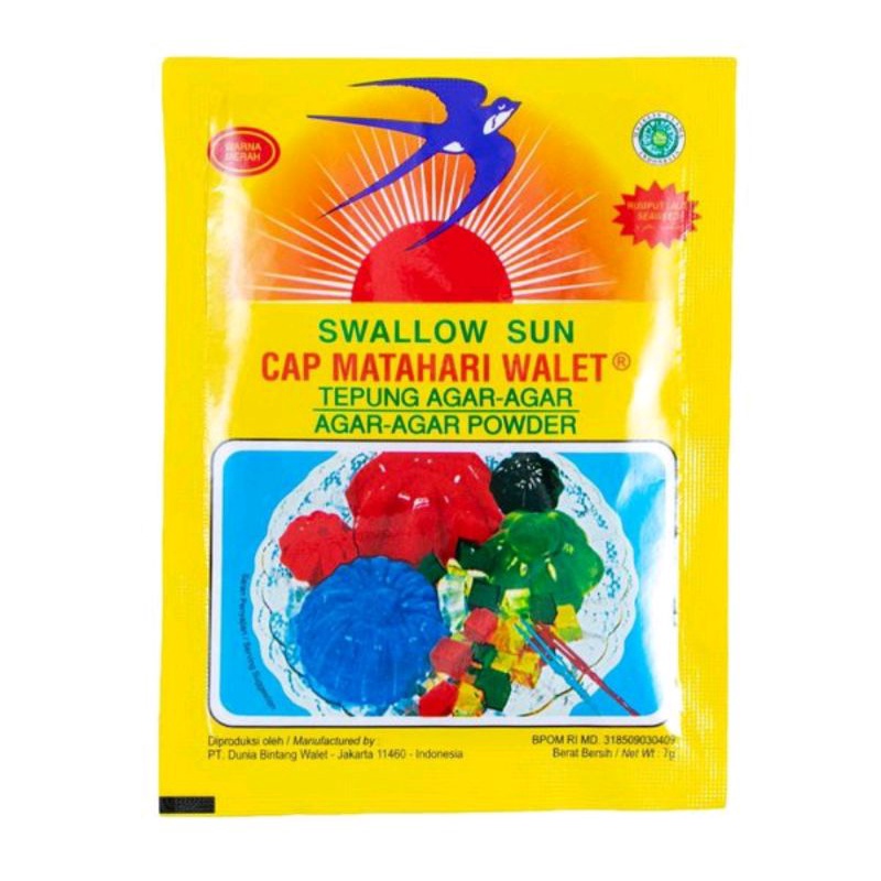 

Bubuk Agar-agar Swallow/Agar-agar Plain/Agar-agar Puding/Agar-agar Powder
