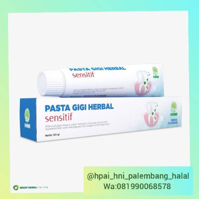 Pasta gigi herbal HNI-hpai