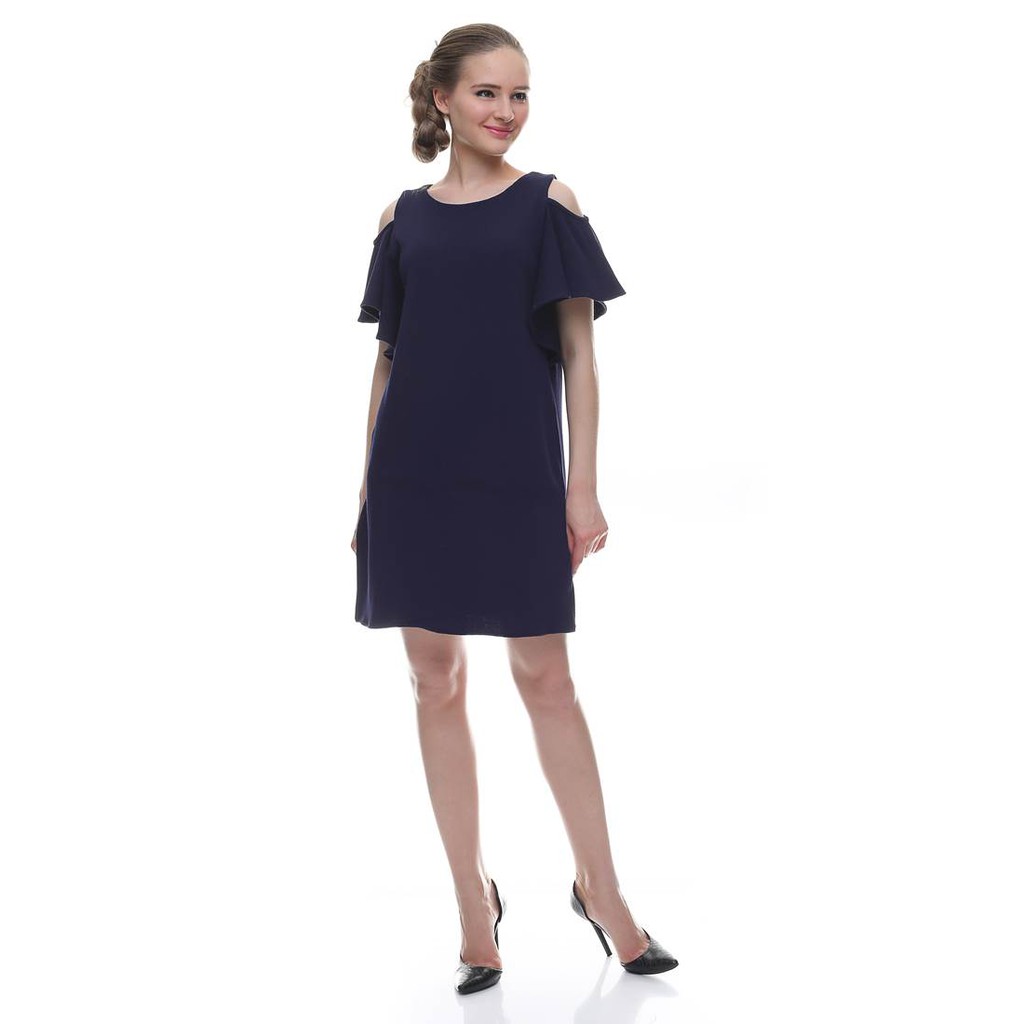 Voerin Everly Dress Navy