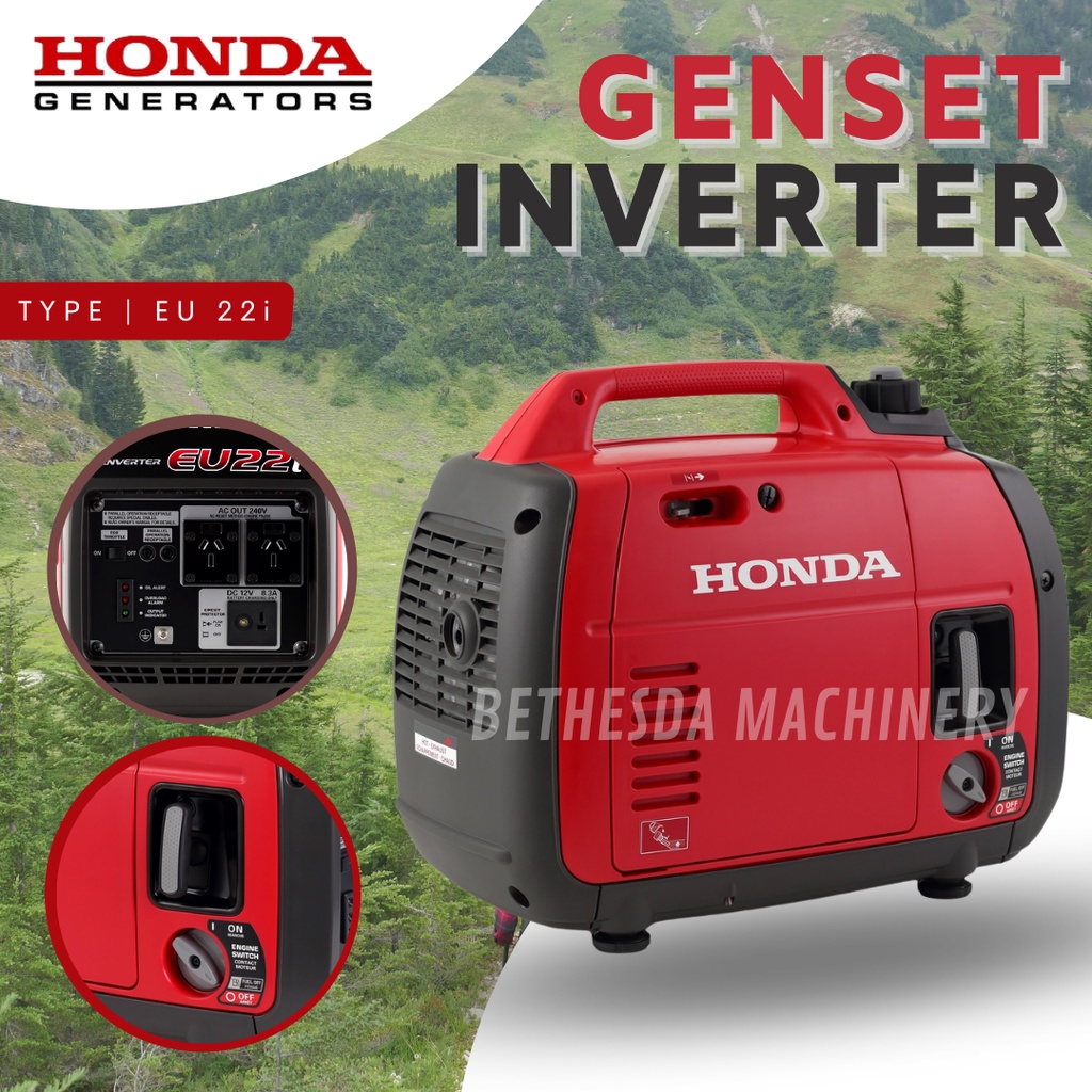 Honda Genset Silent Portable 2.2kva inverter EU22i