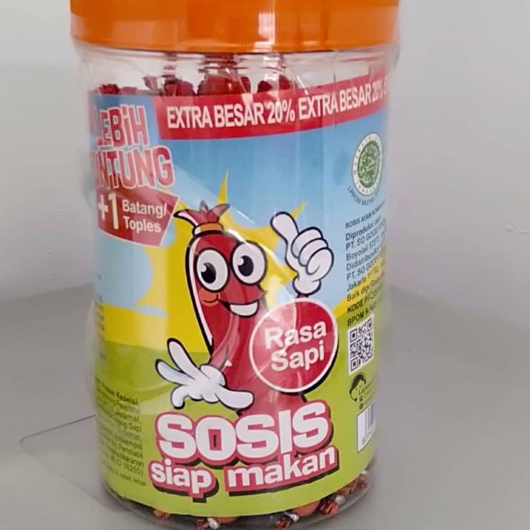 

pln Sosis So Nice 1 Toples isi 24pc Stock Terbatas