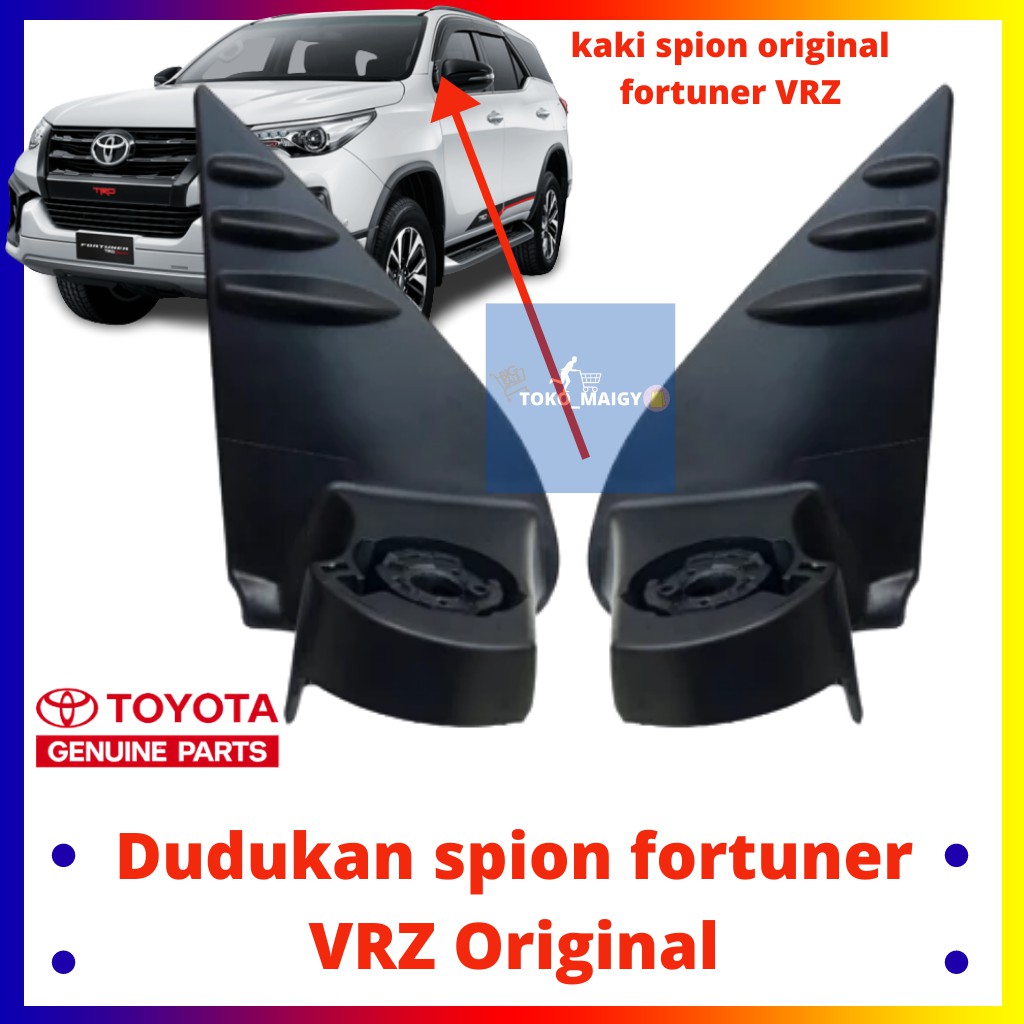 kaki spion original fortuner vrz/dudukan spion fortuner vrz/tangkai spion original fortuner vrz