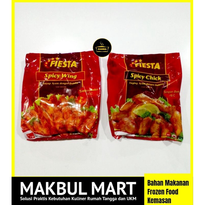 Fiesta Spicy Wing dan Chick 500gr