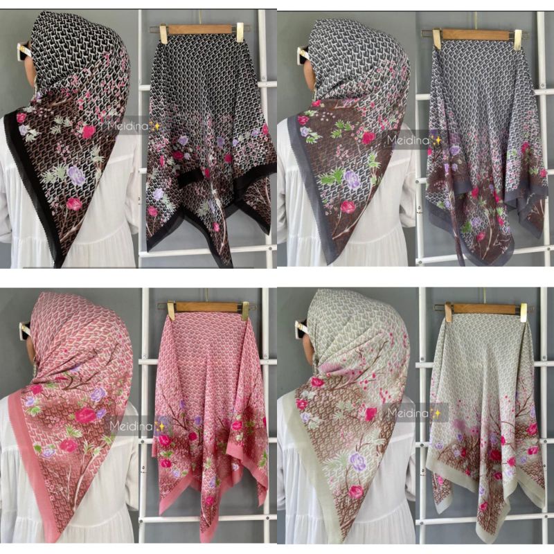 VOAL MOTIF/VOAL DEEKA/DEEKA MOTIF/HIJAB SEGIEMPAT