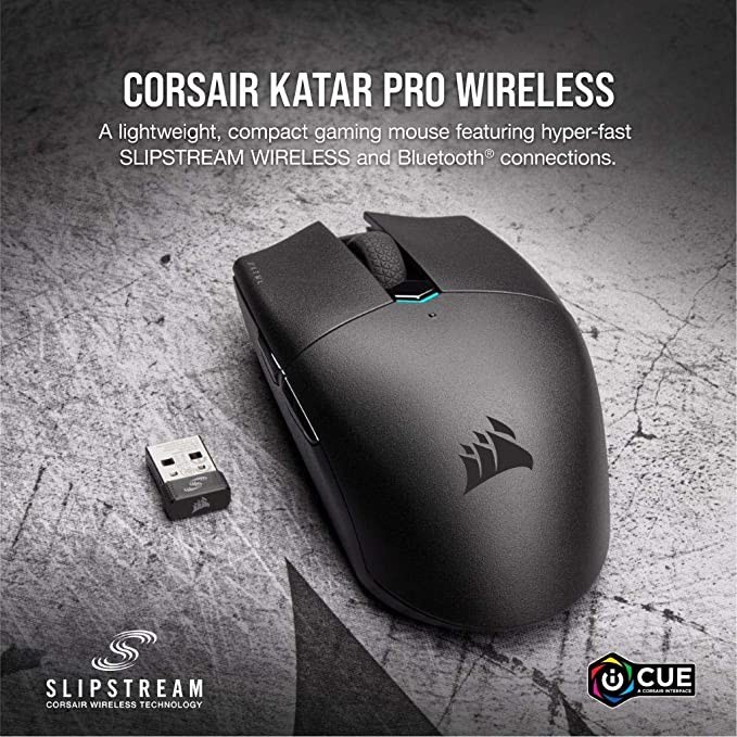 Mouse Corsair Katar PRO Wireless - Gaming - Lightweight - Optical