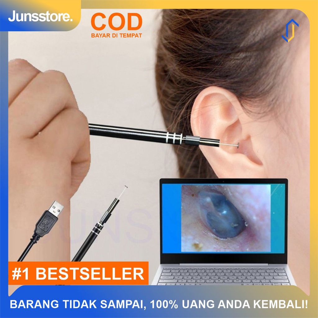 Jual Usb Pembersih Telinga In Endoscope Hd Visual Sendok Kuping Earpick Mini Kamera Kuping