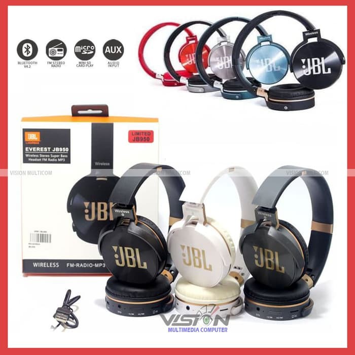 GOLDEN ACC - Order Segera headset bluetooth jbl everest jb950 wireless stereo premium sq