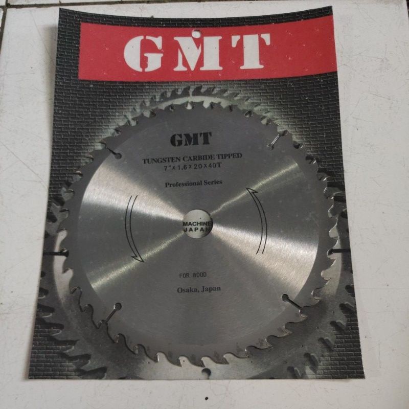 GMT mata cilcural saw 7x40T (tipis) / GMT Saw Blade 7x40T (tipis) / mata circle 7x40T