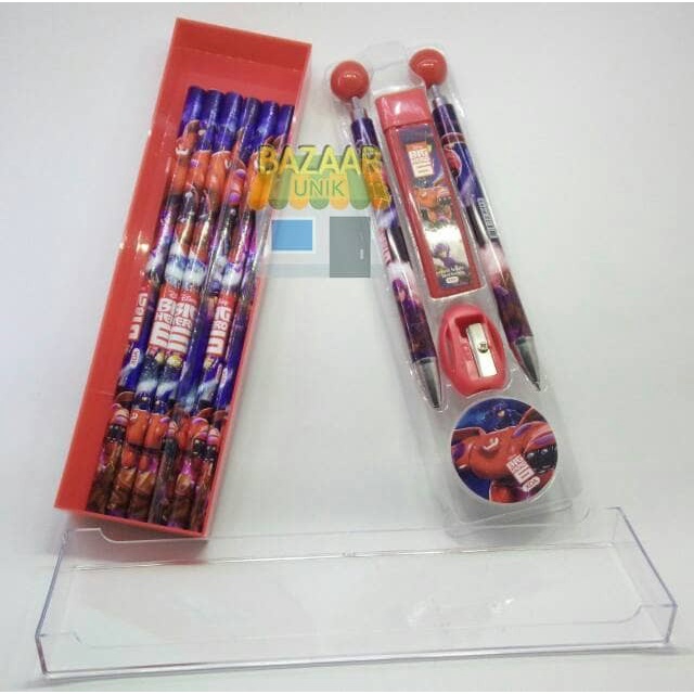 

Limited Stationary Set 12 In 1 Karakter Big Hero,Spiderman Limited