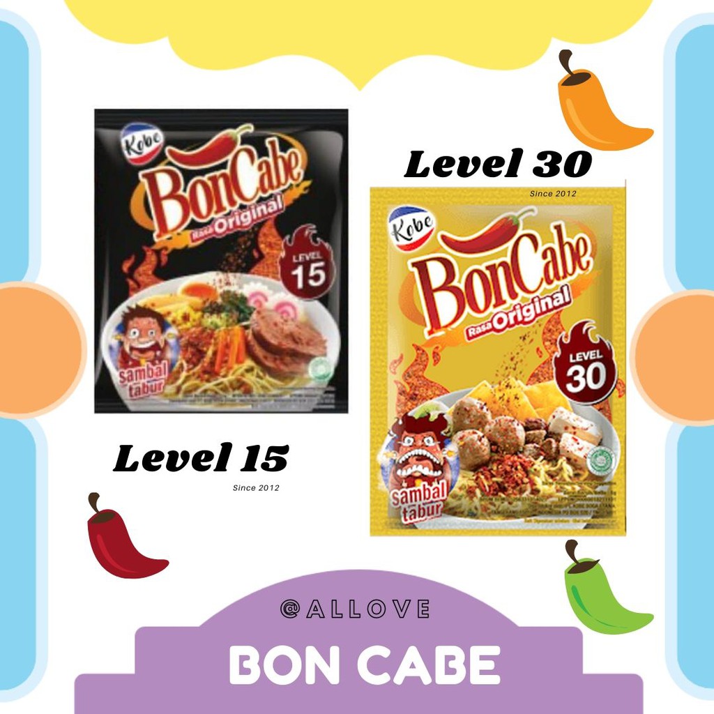 

(1 SACHET) BON CABE SAMBAL TABUR KOBE