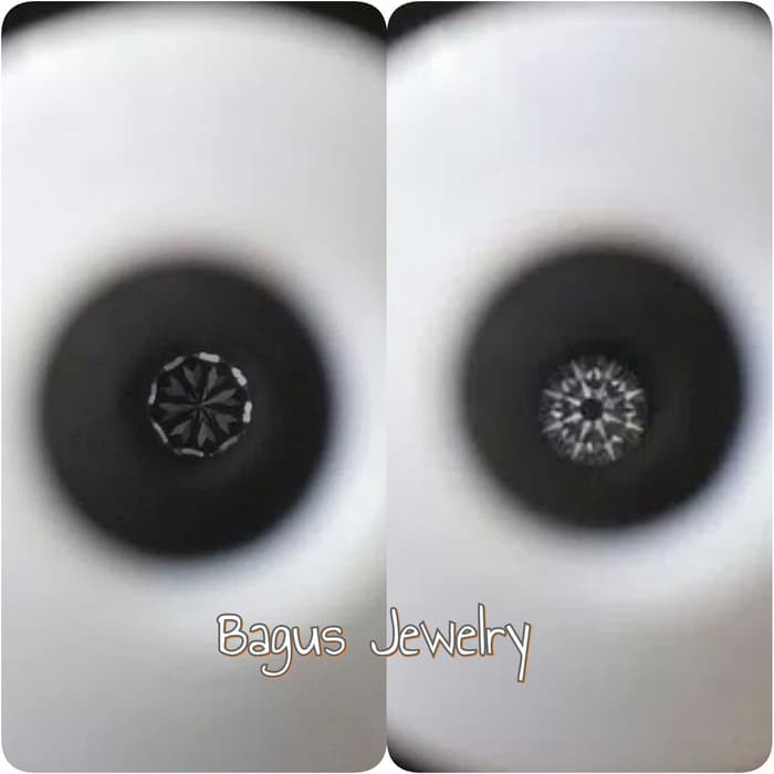 A5 Quality 3.75 - 8.0 MM Cubic Zirconia Round White Berlian Zircon Per butir