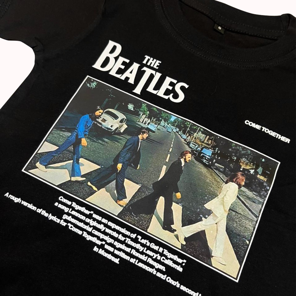 KAOS BAND ANAK THE BEATLES UMUR 1 - 12 TAHUN | KAOS ANAK LAKI LAKI DAN PEREMPUAN