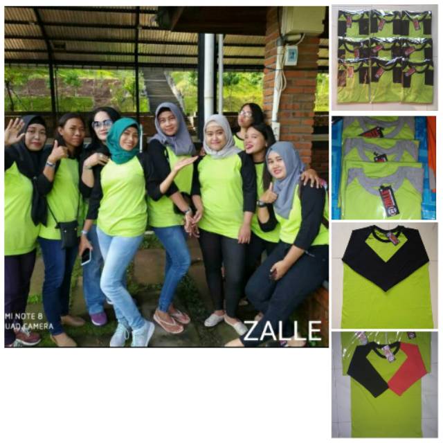 REGLAN HIJAU / KAOS REGLAN POLOS . BISA SABLON./REGLAN HIJAU/REGLAN/ KAOS REGLAN HIJAU PUPUS-HITAM-R