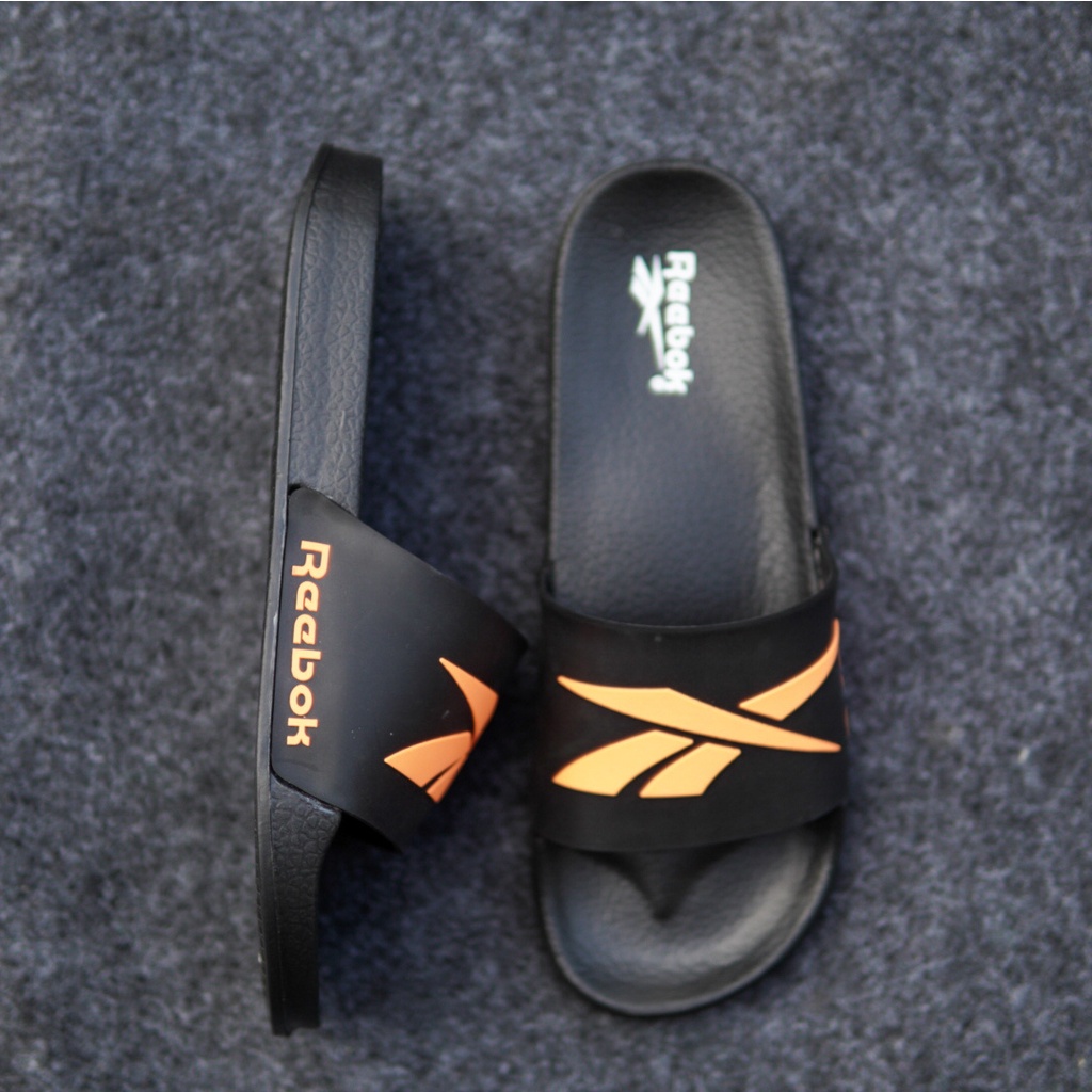 Terbaru!!! Sandal Slide Rebook Karet Hight Quality Nyaman Anti Letoy (gratis ongkir)