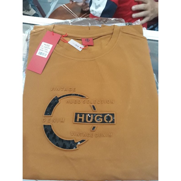 baju kaos oblong hugo 3XL 2XL 4xl