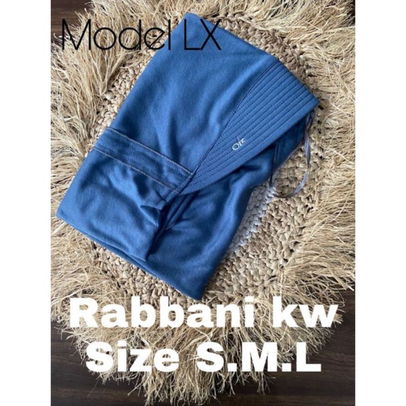 ( COD )KERUDUNG RABBANI KW UK S.M.L MODEL TALI SERUT