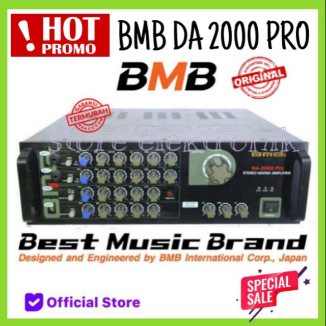 Amplifier Karaoke BMB DA 2000 Pro Original