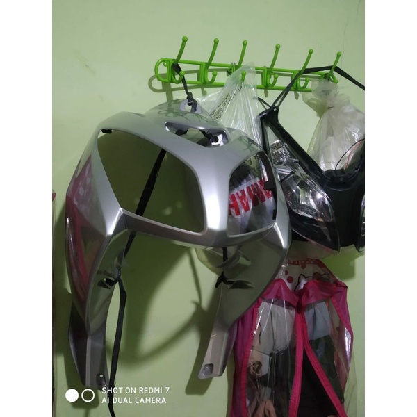 tameng silver yamaha nouvo z second repaint like new