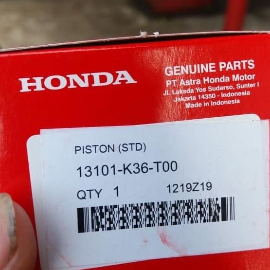 seher piston vario 150 dan ring seher vario 150 ori AHM harapan44 Buru Order