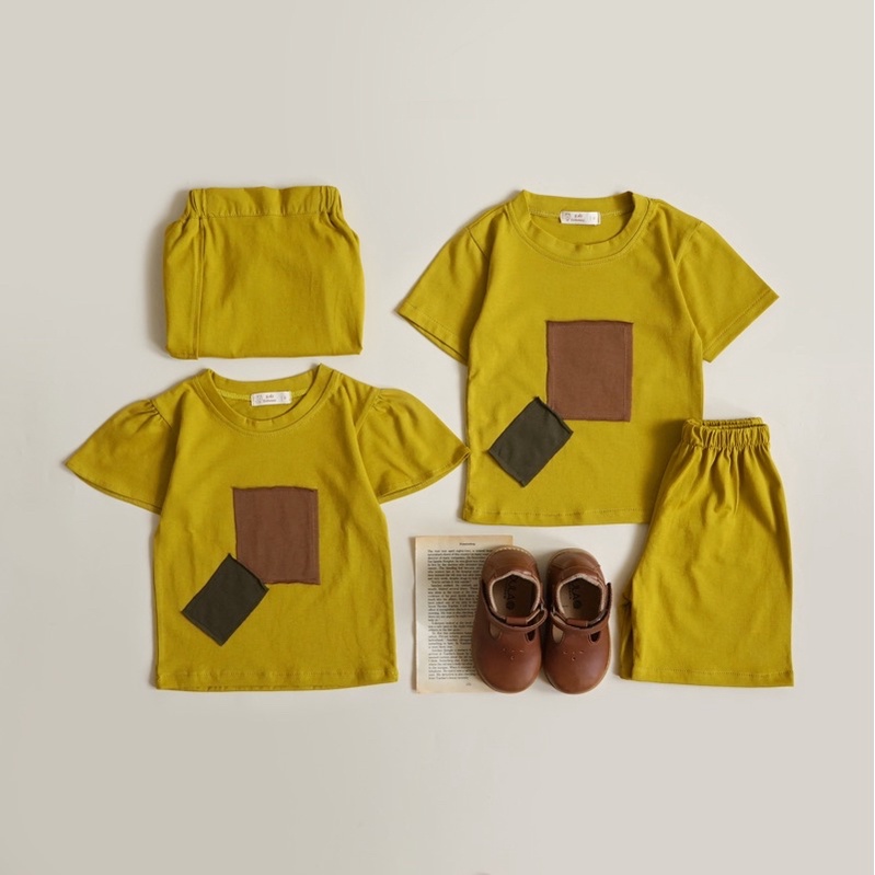 RACHIDKIDS / SETELAN ANAK KEMBAR / DAILY SET KIDS / ZENO DAN ZONA SET