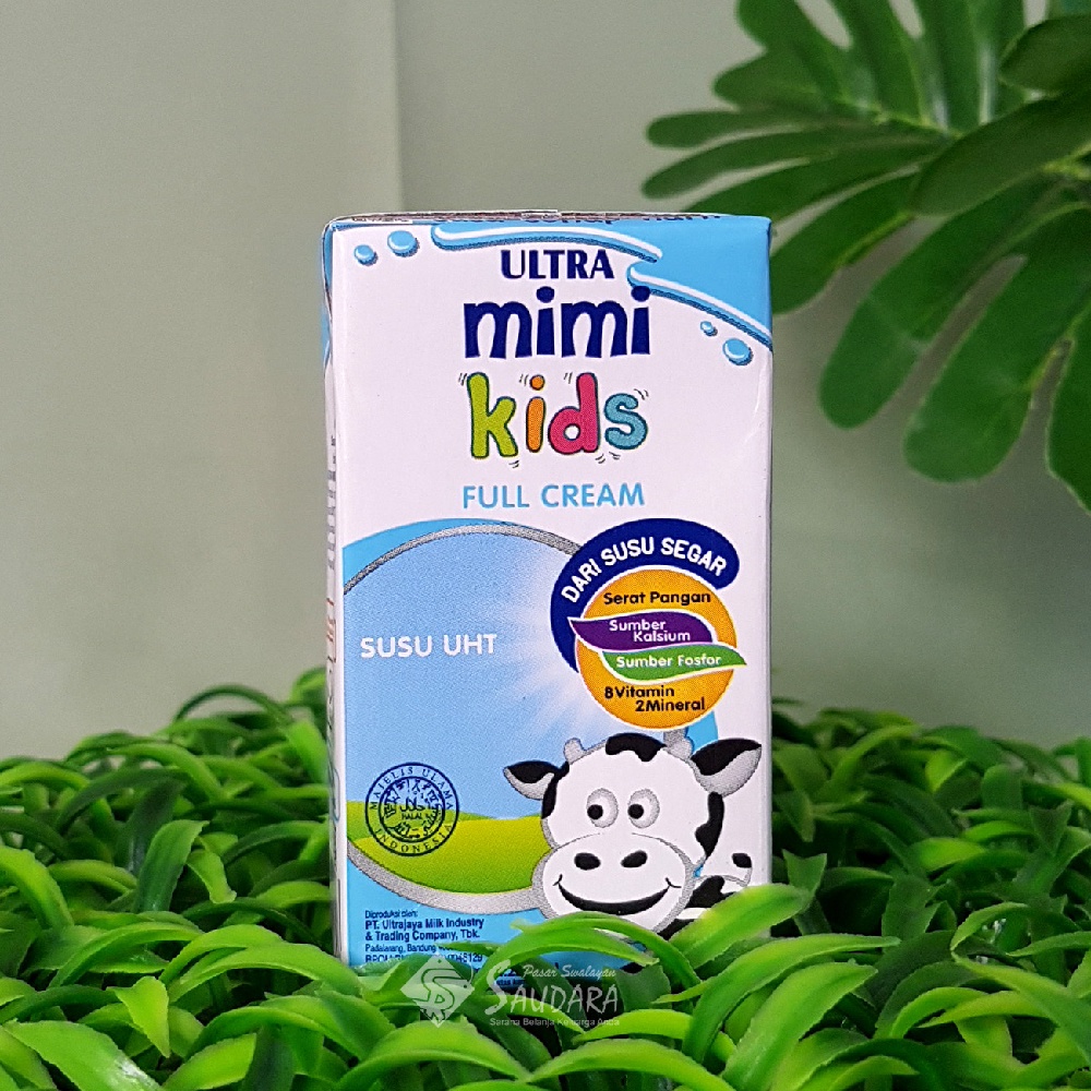 

Susu Ultra Mimi UHT 125 ML Rasa Full Cream - Susu Ultra Milk Kemasan Kotak