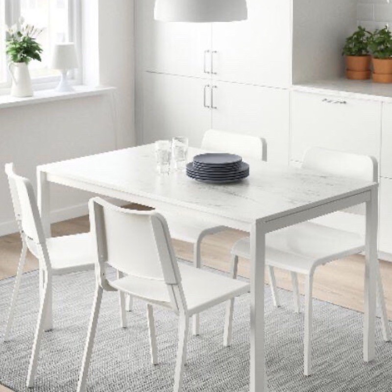 Meja Makan Marmer Melltrop Ikea SOLD Shopee Indonesia Meja Makan Marmer Melltrop Ikea SOLD Shopee Indonesia