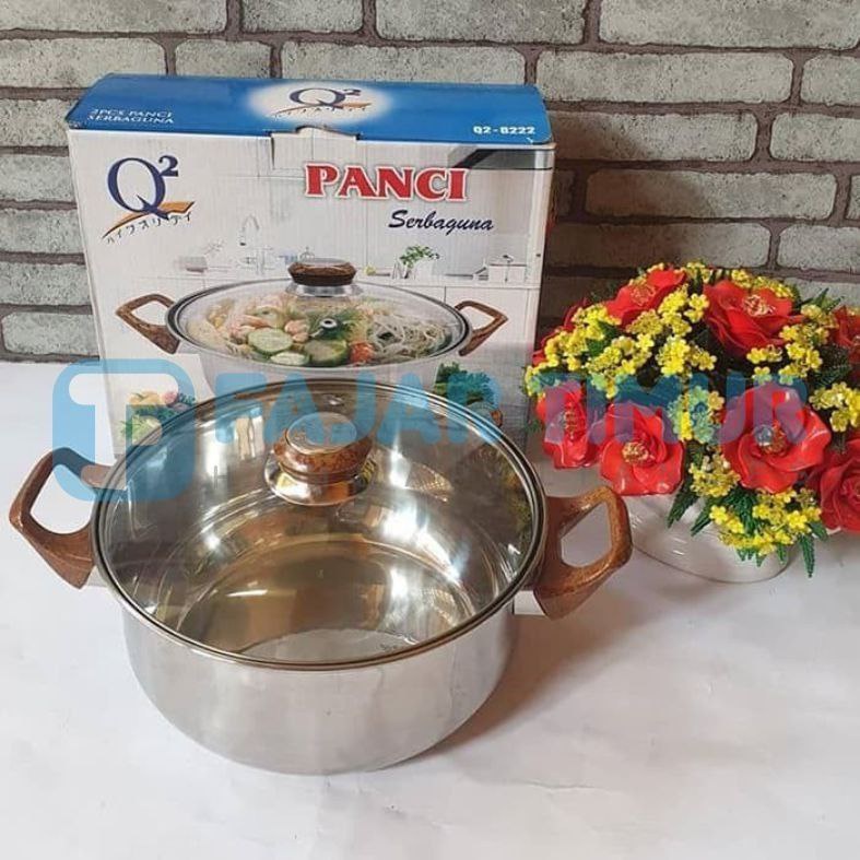 PANCI SERBAGUNA Q2 PANCI STAINLESS PANCI KUKUS