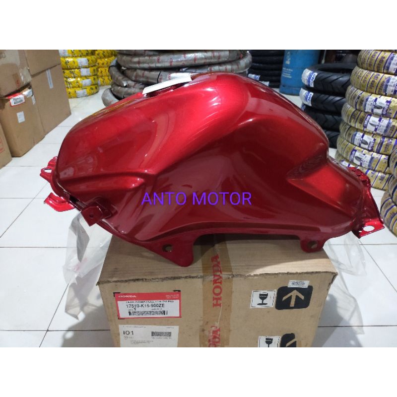 TANGKI BENSIN MERAH MARUN CB150R OLD 2012-2013 ASLI HONDA AHM