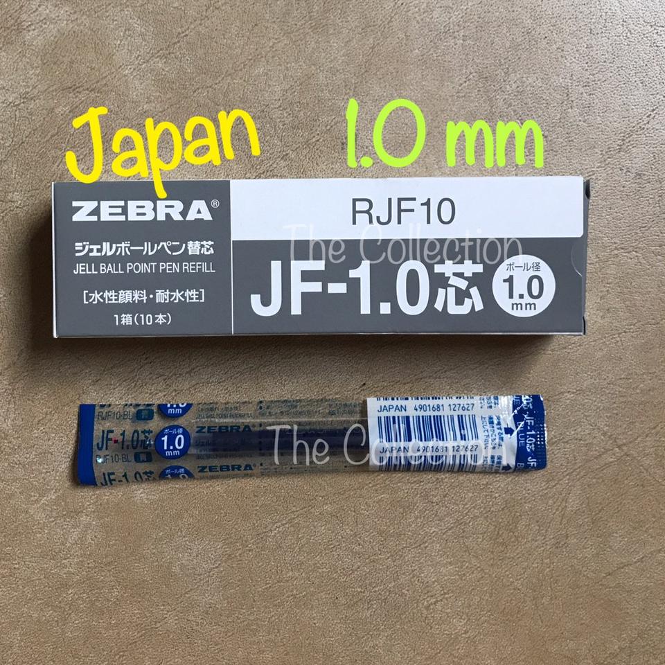 

[PRODUK PVF9C] ATK0433SR RJF10-BL BIRU 1.0 mm isi pen sarasa refill zebra JF 1,0 BLUE EM0