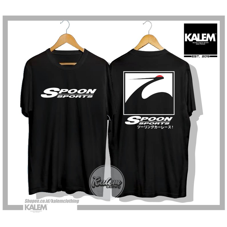 Kaos Baju Racing Spoon Sports Kaos Distro Otomotif - KALEMCLOTHING