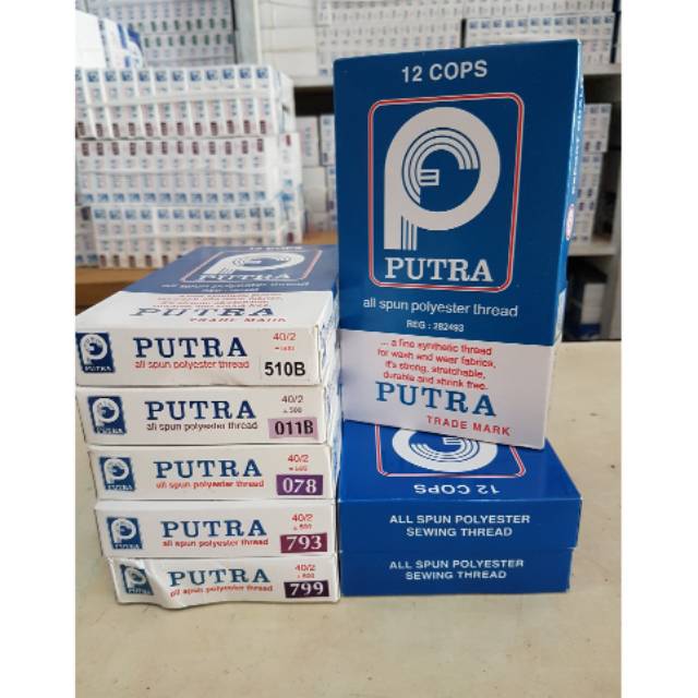 Benang Jahit Putra warna Ungu