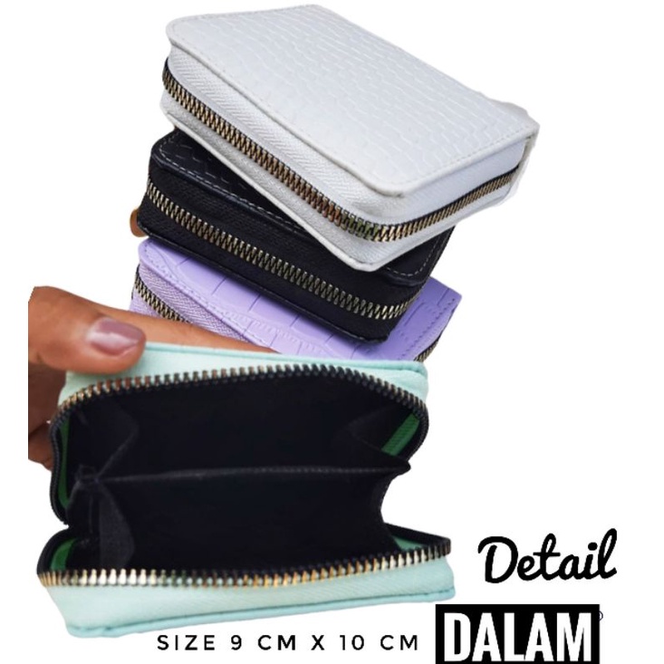 ELSIRA MINI WALLET/ DOMPET KECIL BAHAN CROCO