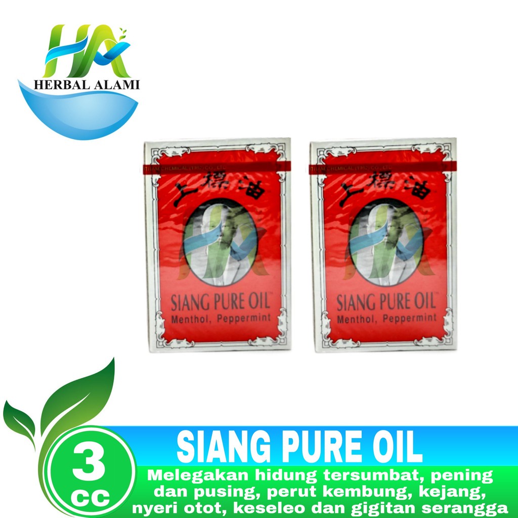 Minyak Angin Siang Pure Oil Kecil ( 3 Cc )