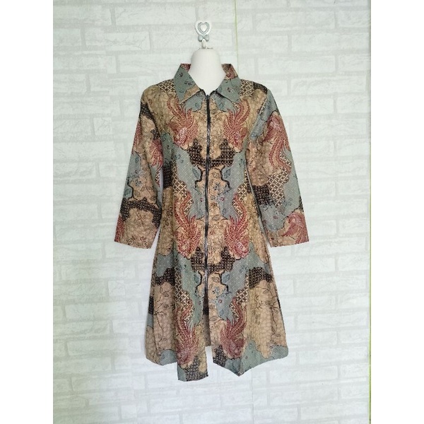 Tunik Batik Risletimg Depan