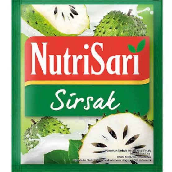 

Nutrisari Rasa Sirsak (1 renceng isi 10 sachet)