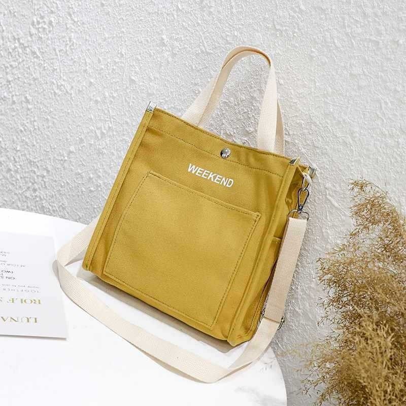 Medan Termurah KD022 Korean style Slingbag Fashion tas Canvas Premium import/Tas weekend