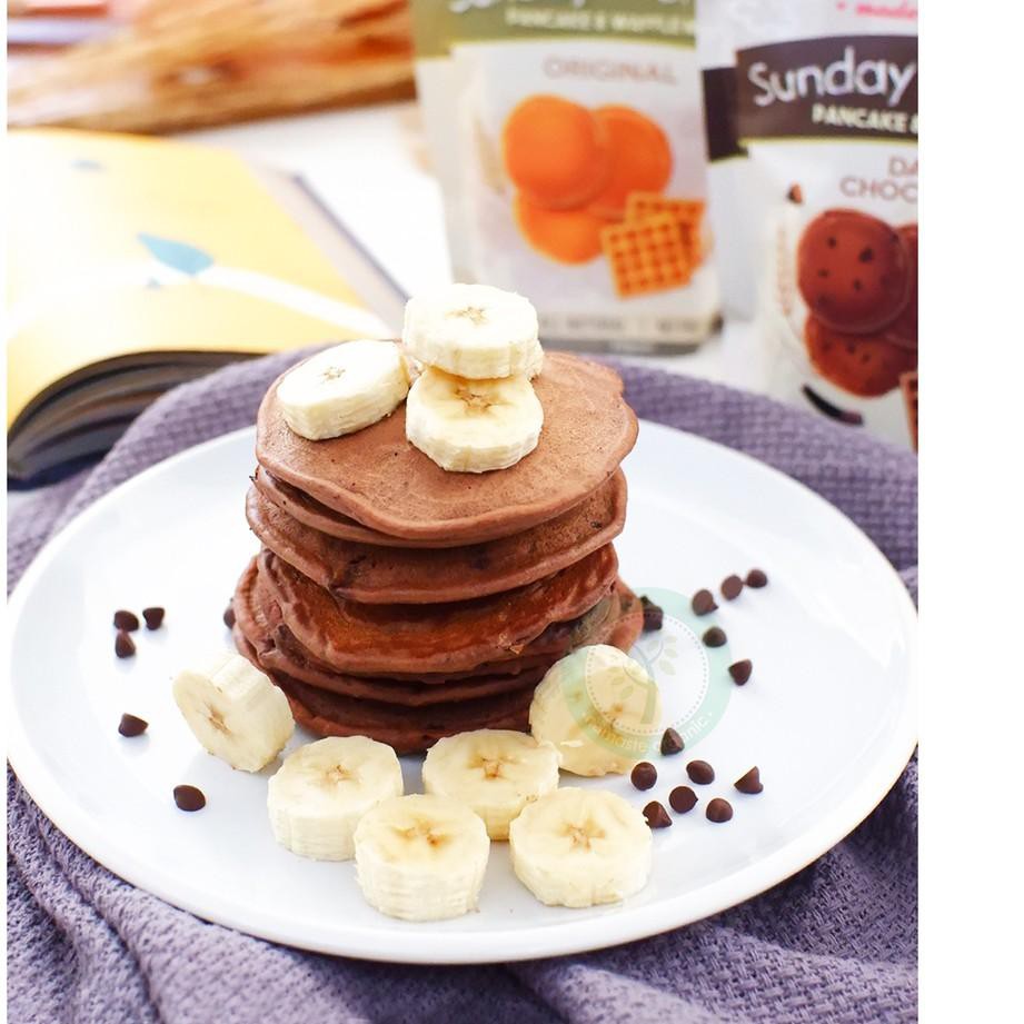 

5.5 BRANDS FESTIVAL SUNDAY MORNING PANCAKE AND WAFFLE MIX - DARK CHOCOLATE 260GR