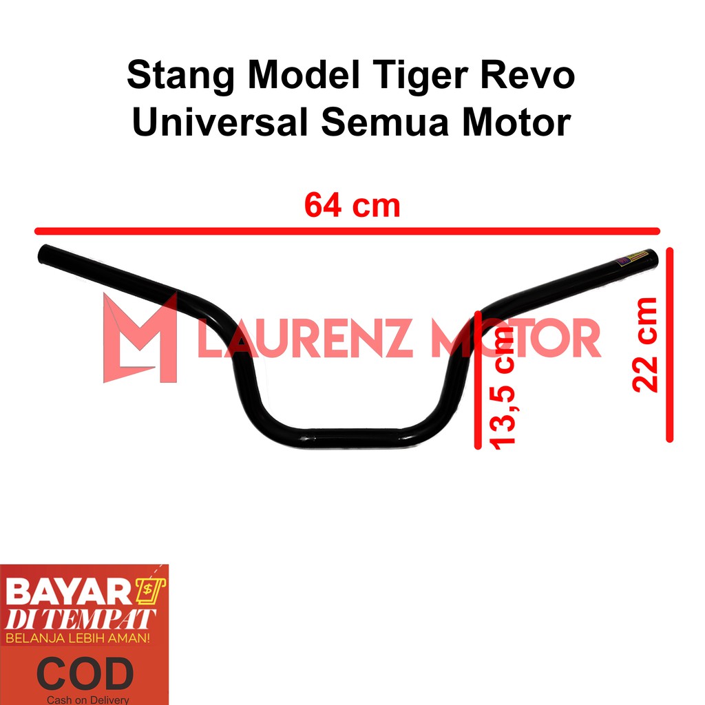 Stang Tiger Revo - Bisa Semua Motor - Stir Variasi KLX Cb Vixion r15 cbr Xabre Scorpio Ninja dl
