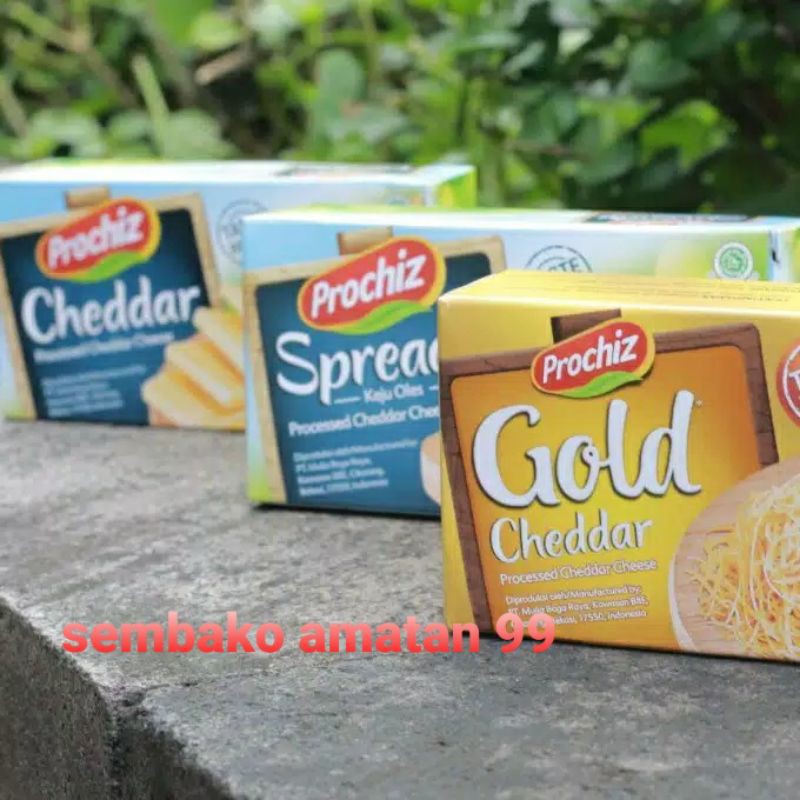 Keju Prochiz Cheddar 170 Gram Keju Prochiz Gold