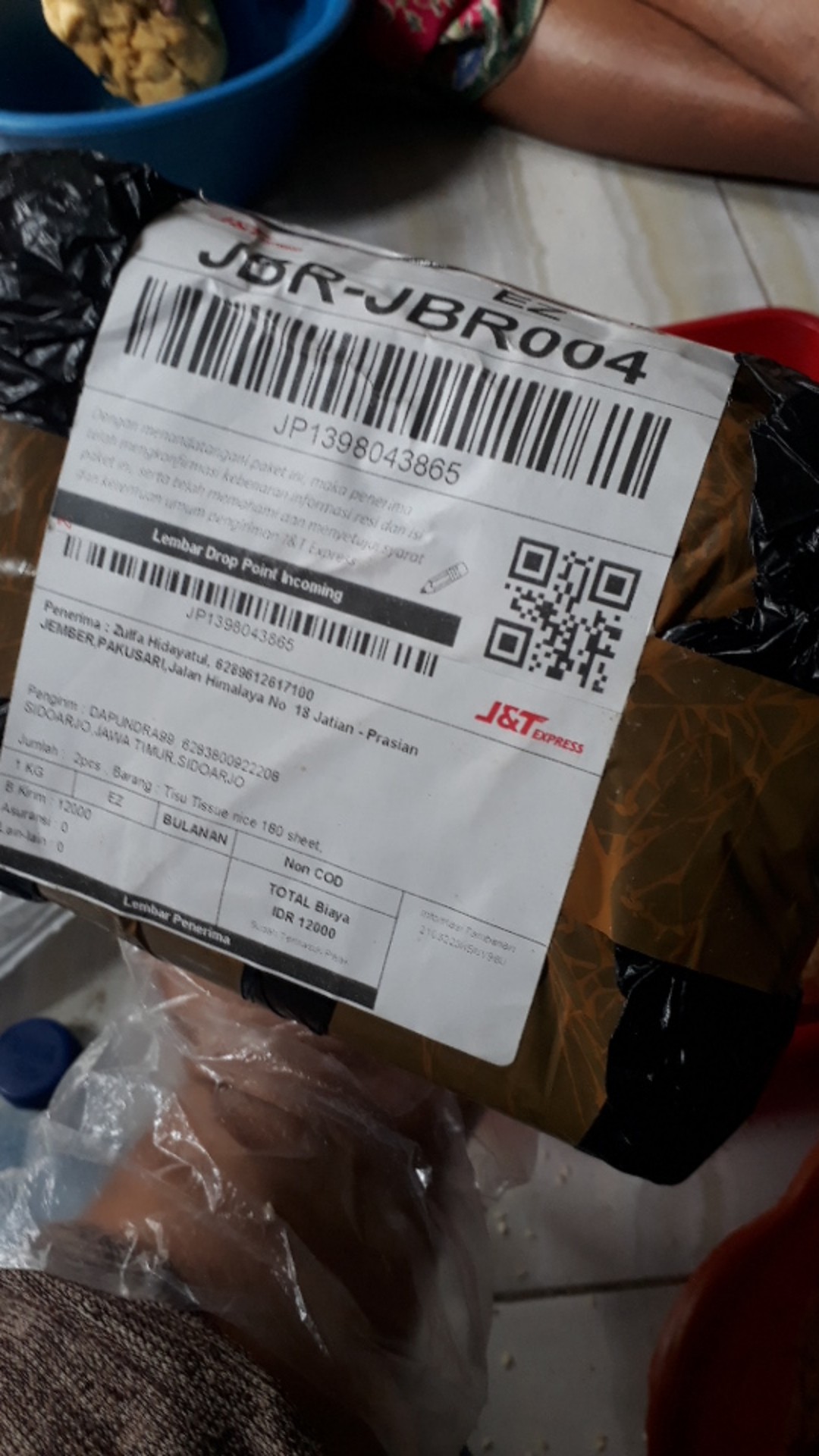 Tisu Tissue Nice 180 Sheet